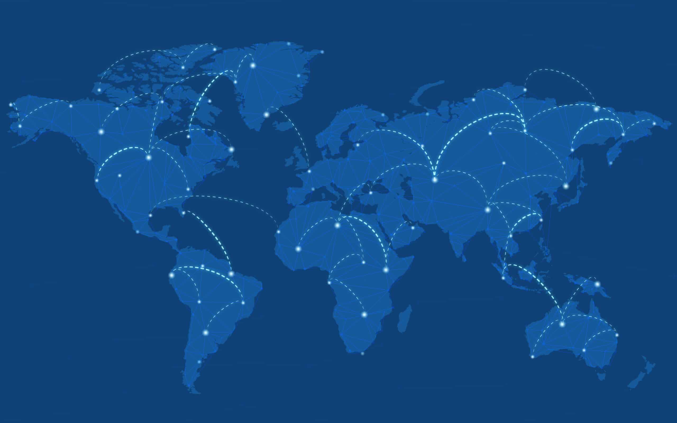 CFC Tax Position Impact photo of blue world map